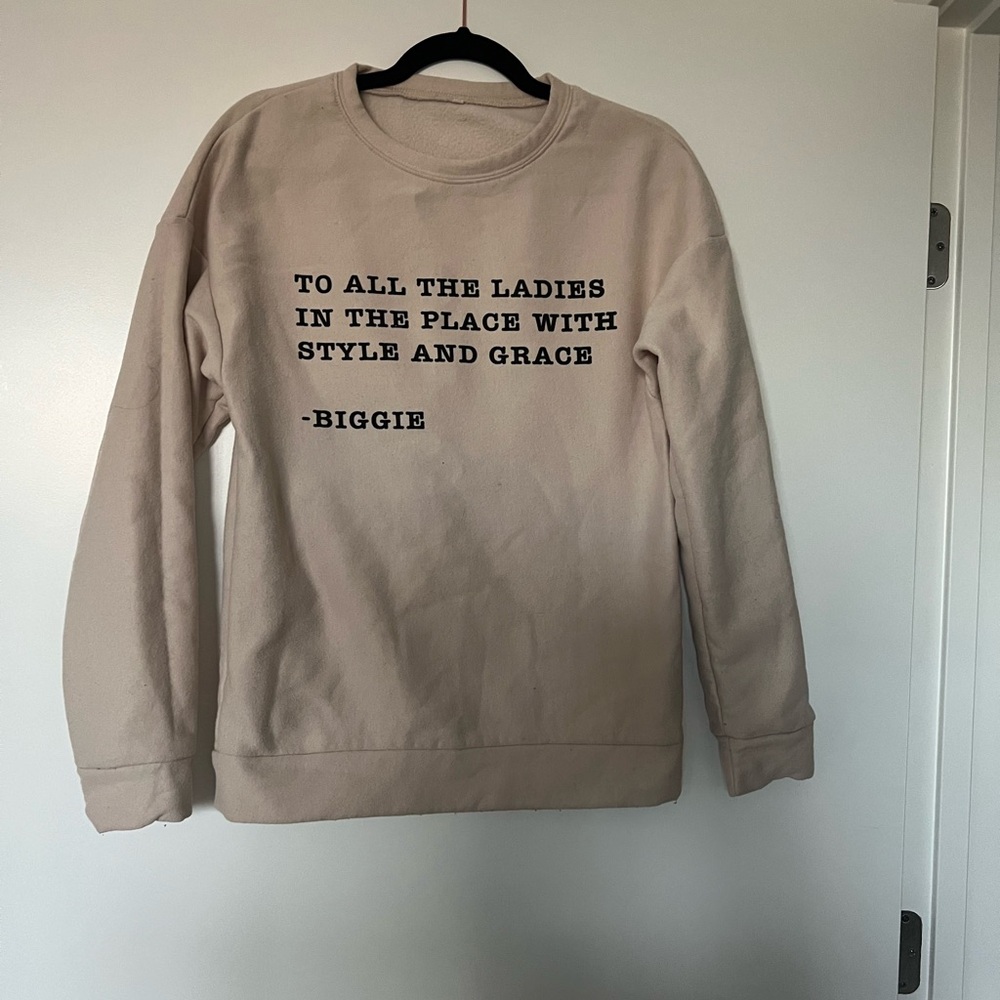 crew neck biggie